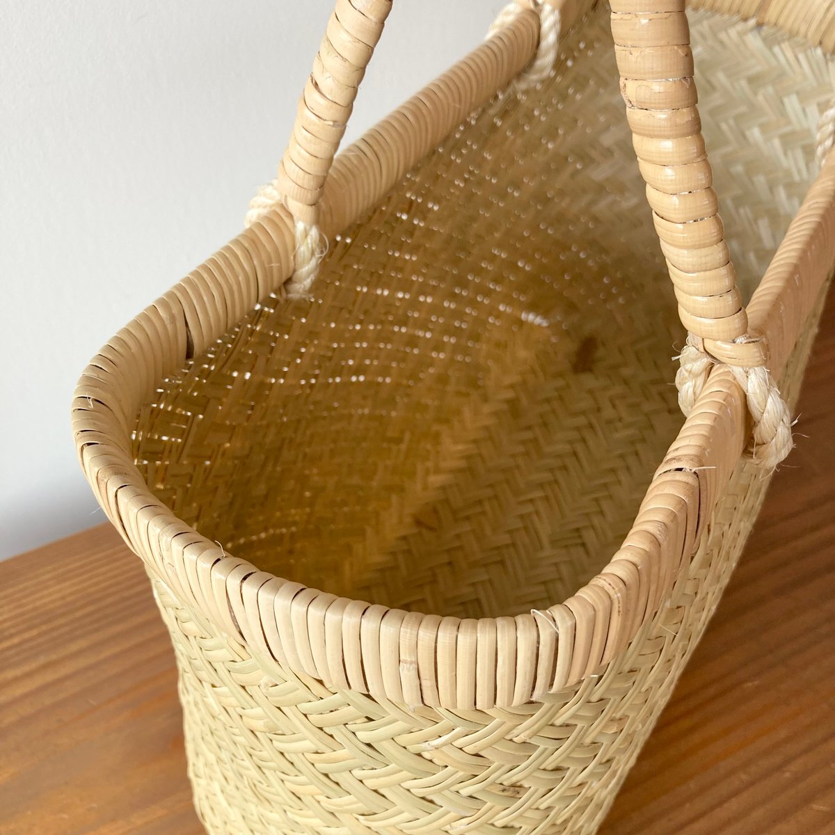 スズ竹 すず竹 手提げかご -1／岩手県一戸 鳥越竹細工 | MILMOUNTAIN STORE