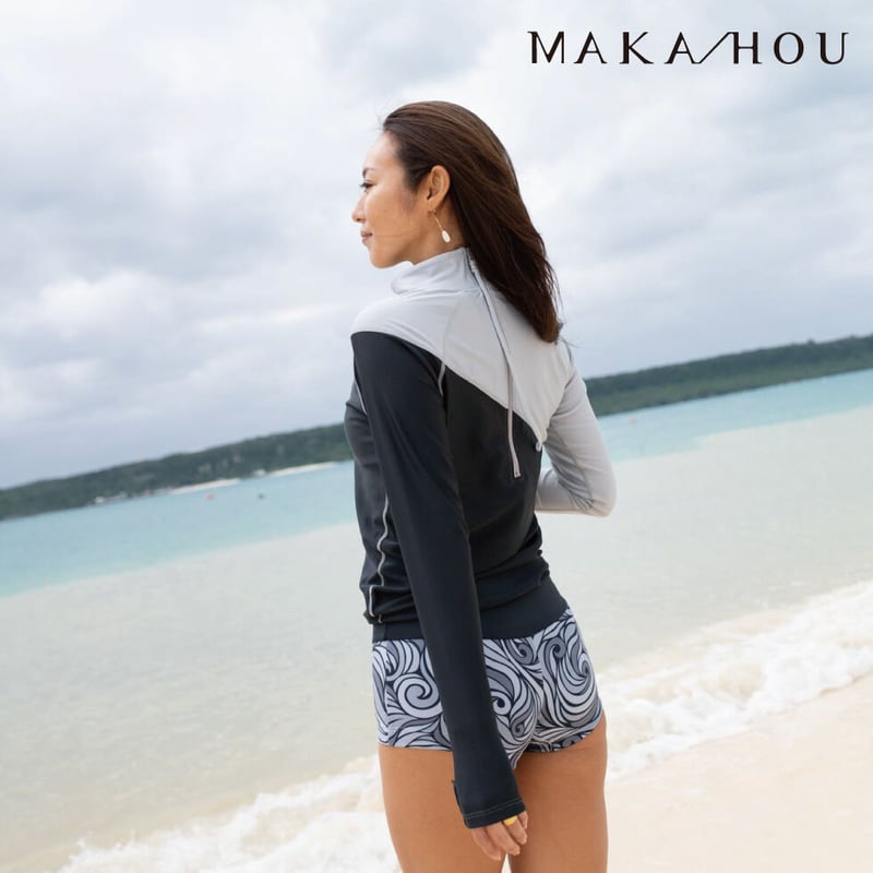 ラッシュガード1体型水着 【25W06-32S】MAKA-HOU Rushguard All