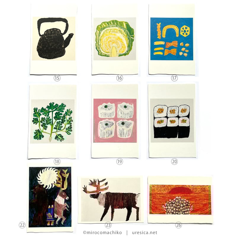 ミロコマチコ ポストカード | URESICA