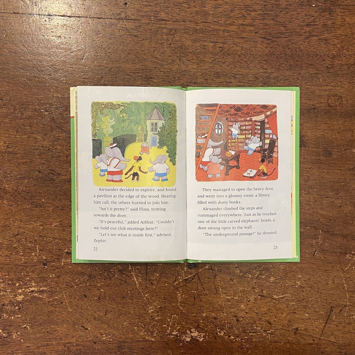 額装品/Babar en Auto 1986年（ジャン ド ブリュノフ） 額装品/Babar