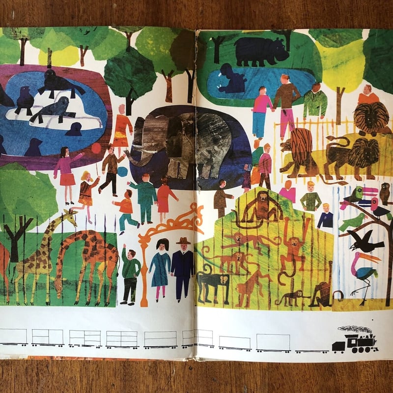 1,2,3 TO THE ZOO」Eric Carle（エリック・カール） | Frober