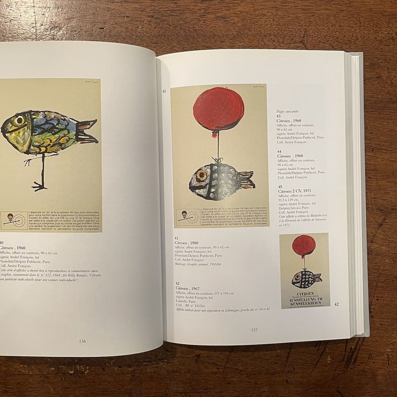 AFFICHES ET GRAPHISME」Andre Francois（アンドレ・フランソ