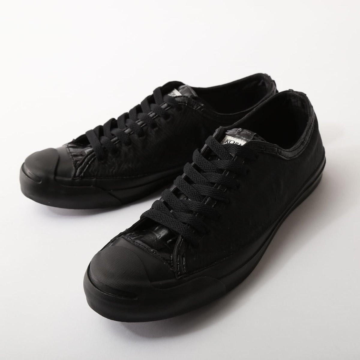 別注】 CONVERSE JACK PURCELL（BLACK/BLACK） REMAKE
