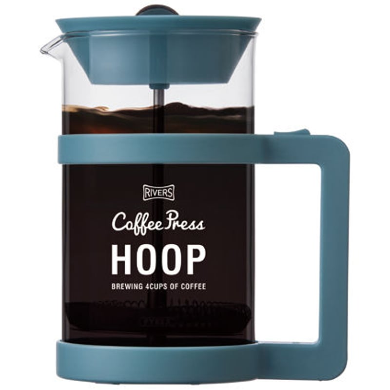 RIVERS COFFEE PRESS HOOP（1-4cups）Light Blue / リ