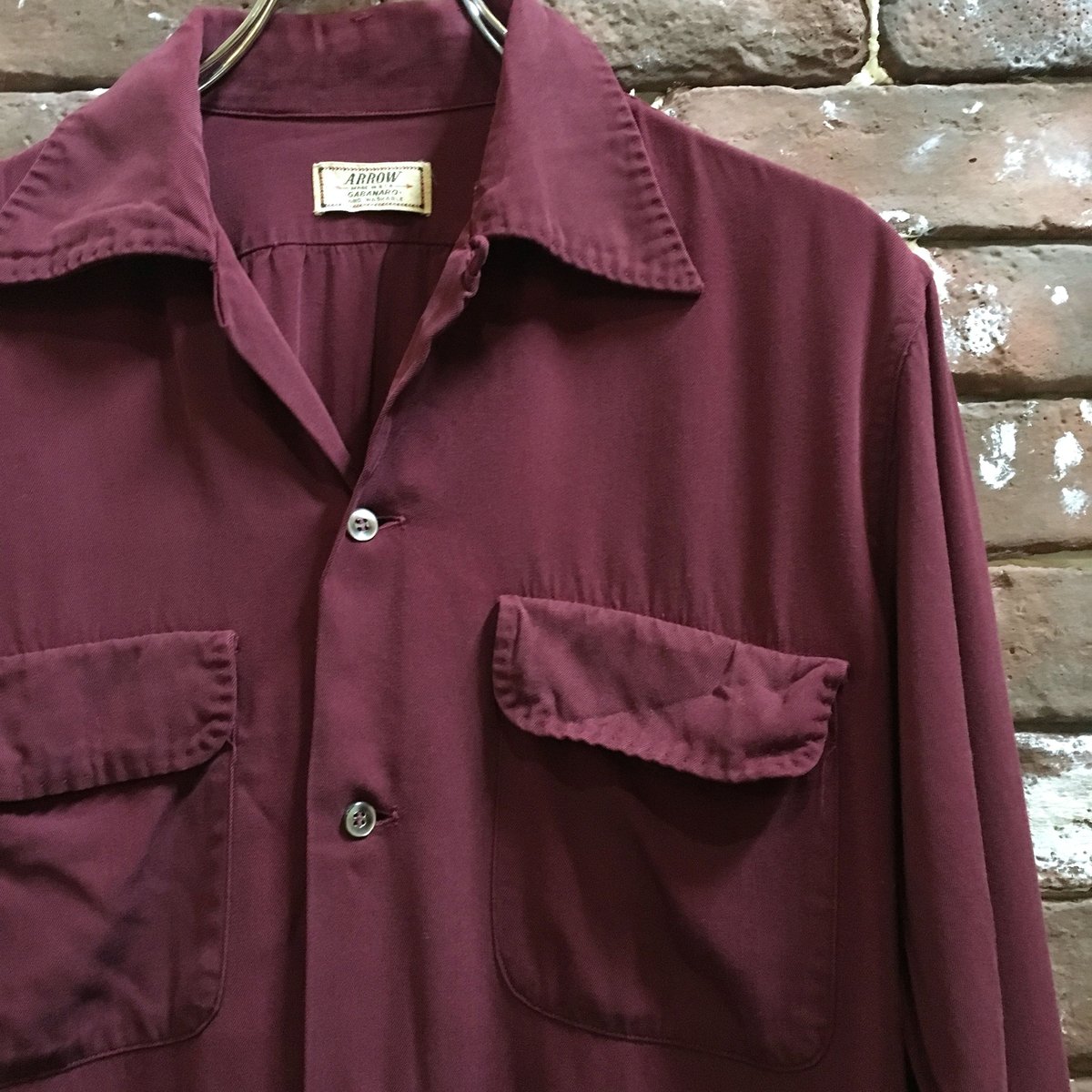 50s ARROW GABANARO RAYON SHIRT | wonderlust
