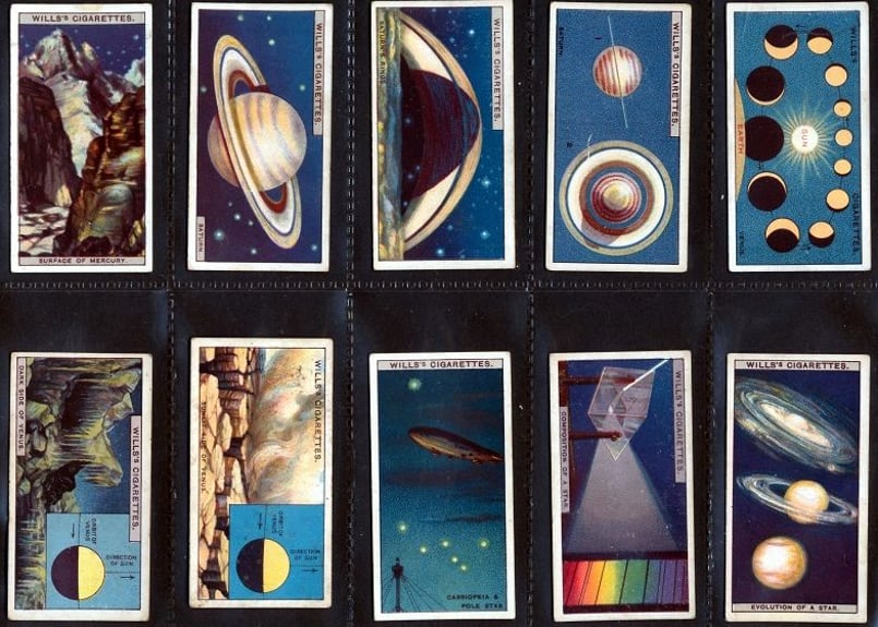 シガレットカード イギリス 蝶 ヴィンテージ シガレットカード