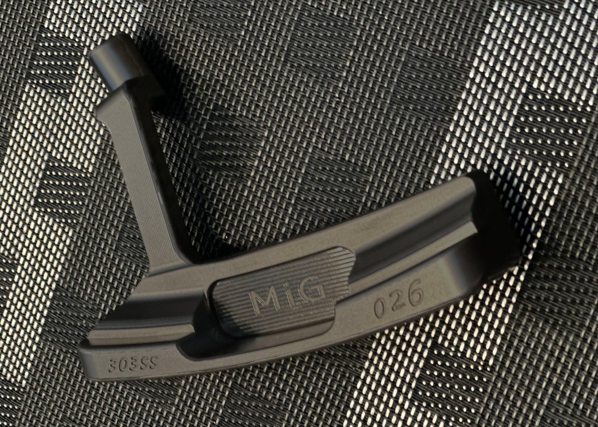 宮城裕治氏制作のオリジナルパター ピン型MiG026 DLCコーティング