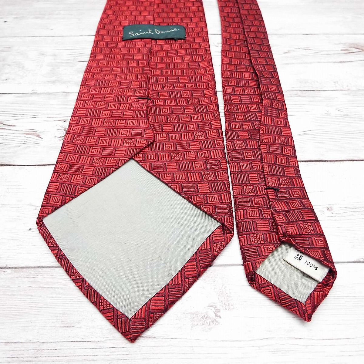 昭和レトロ・オールドネクタイ】日本製 Saint dennis （エルゴ扱い