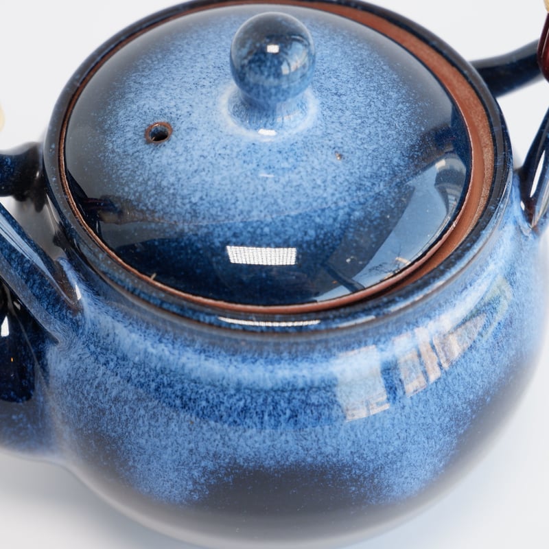 上手急須（青） | カネカ北川製茶 オンラインストア