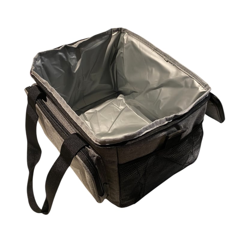 再入荷！箱型保冷バック(グレー) 7インチレコードシンデレラフィット