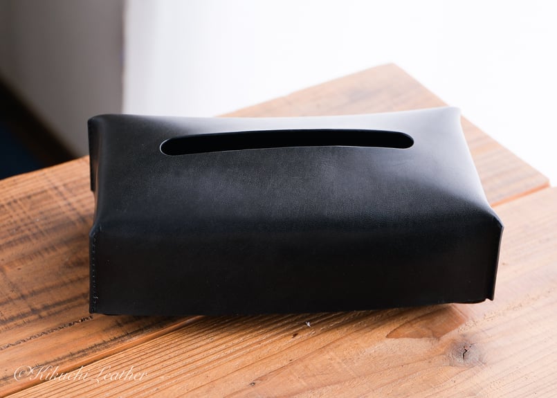 RIVER》レザーティッシュボックスケース 《2colors》 | KIKUCHI LEATHER