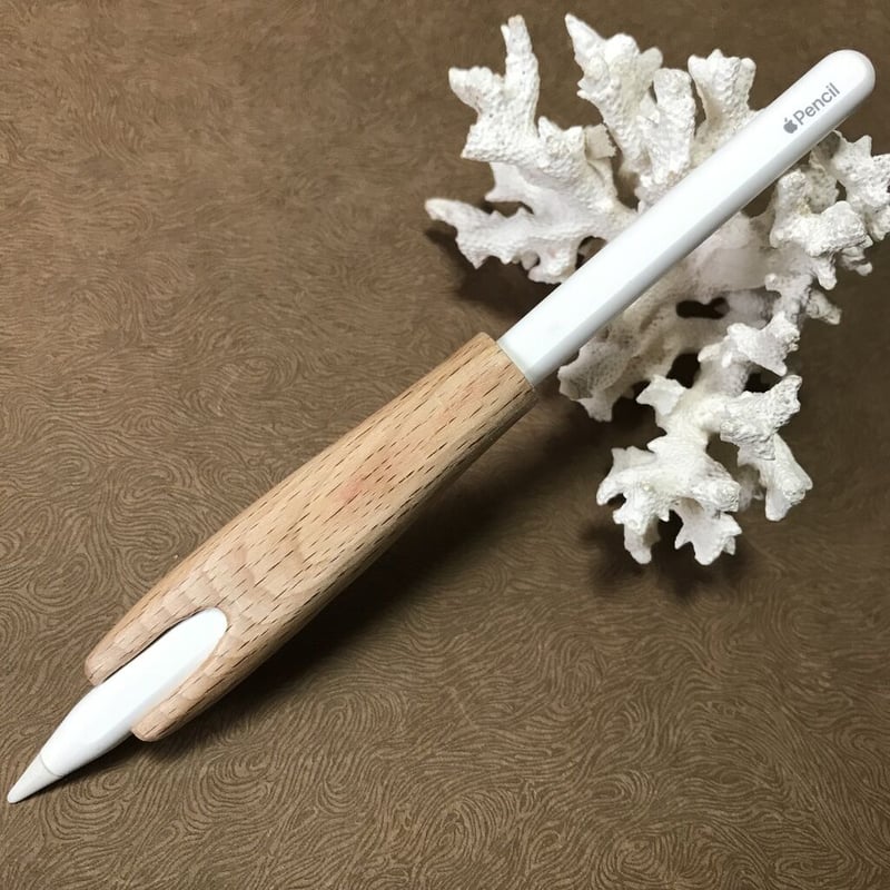Apple Pencil 第2世代用 木製グリップ 《絵仕事グリップ PRO 》 充電