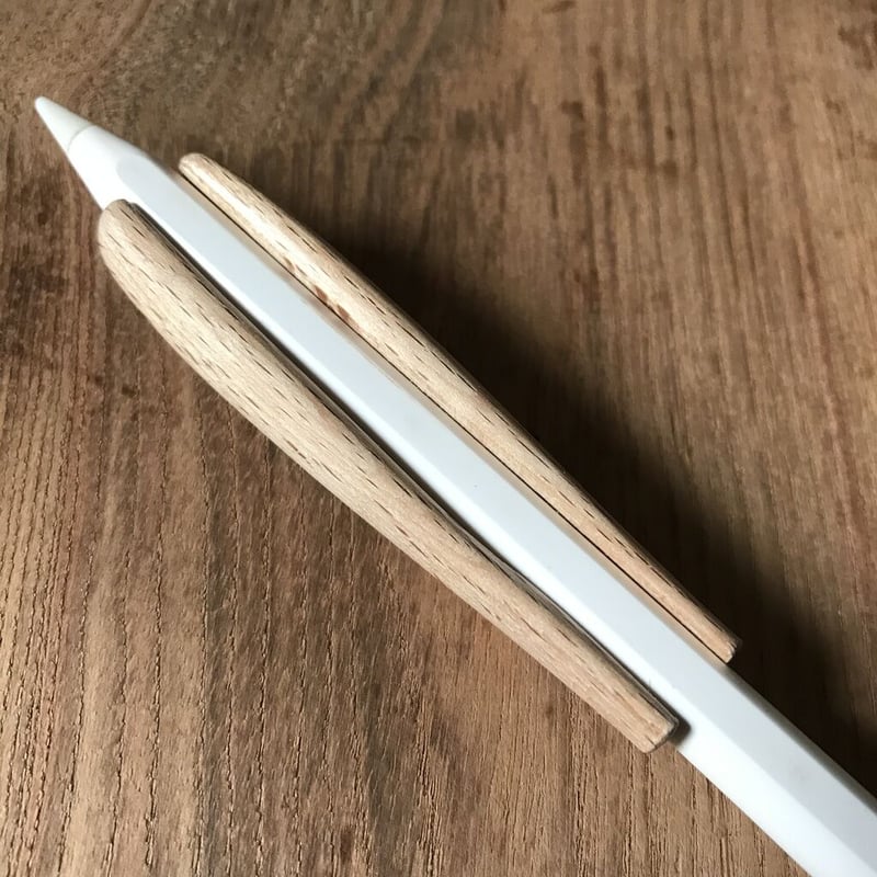 Apple Pencil 第2世代用 木製グリップ 《絵仕事グリップ PRO 》 充電