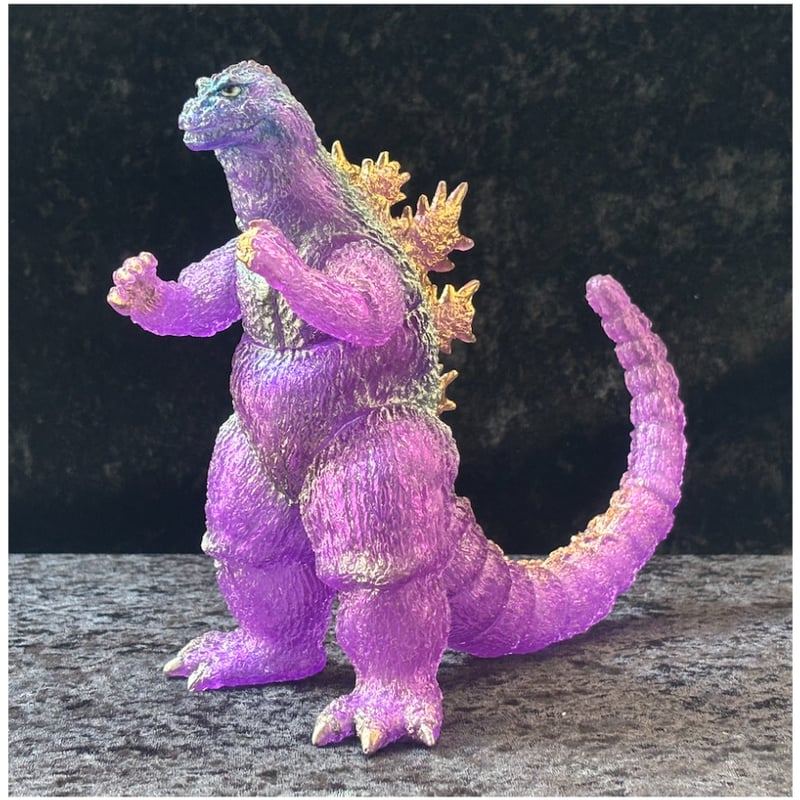 ゴジラ（1962）ソフビキット クリアーパープル | DREAMPLANETJAPAN INC.