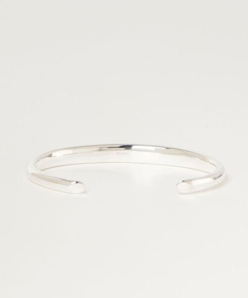 OX JEWELRY Silver Curve Bangle | MB -there is a