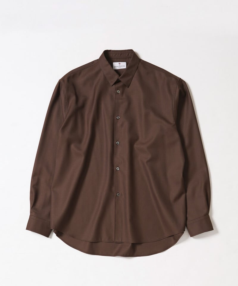 MBハイエンド尾州ウールシャツ（リラックスフィット） | MB -there is