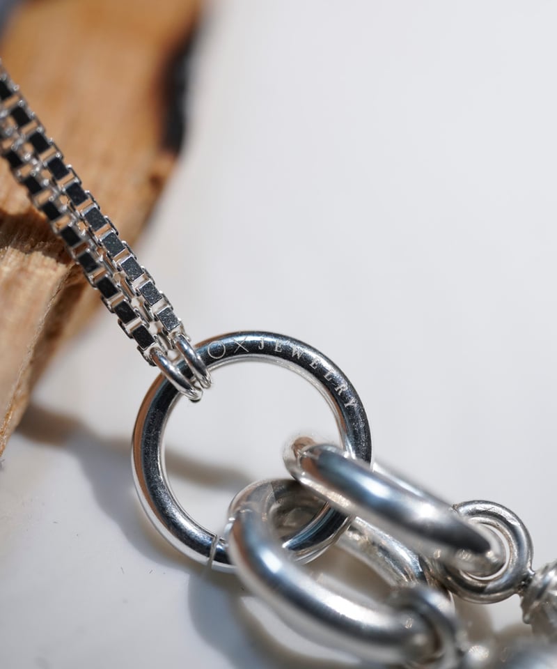 OX JEWELRY High-End SILVER CLASSIC TASSEL NECKL