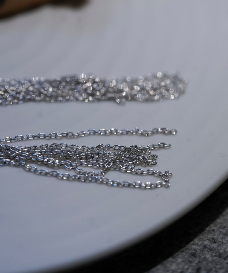 OX JEWELRY High-End SILVER CLASSIC TASSEL NECKL