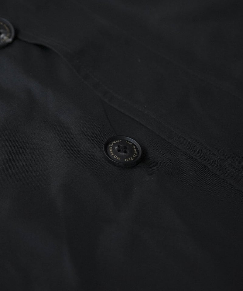 MB ULTIMATE FABRIC MEMORY TWILL シングルトレンチコート by