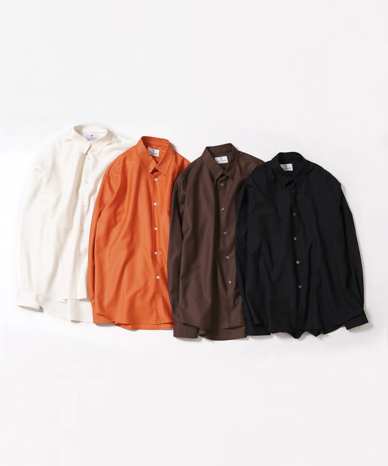 MBハイエンド尾州ウールシャツ（リラックスフィット） | MB -there is