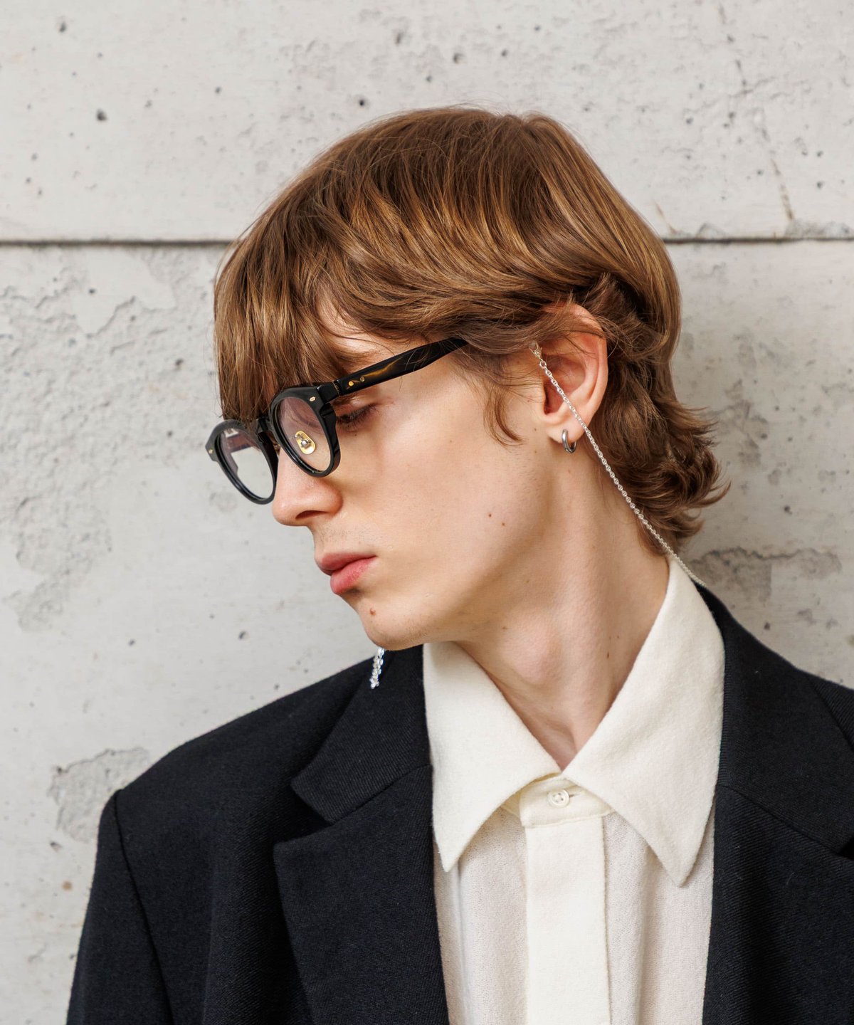 OX JEWELRy Anchor Chain Grass Cord & Necklace |