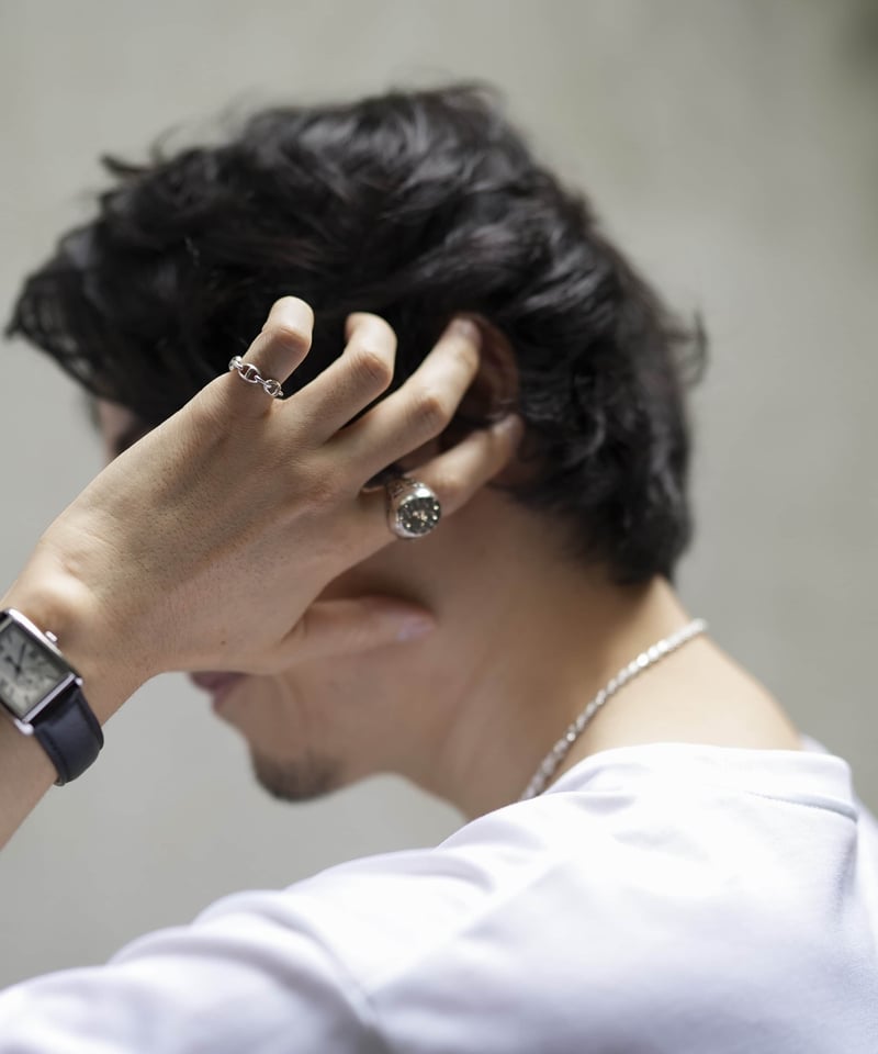 OX JEWELRy High-End Anchor Chain Classic Pinky