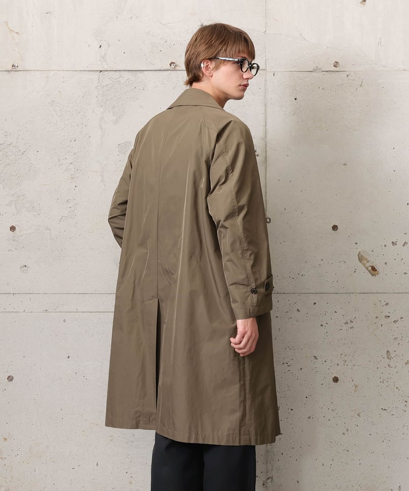 MB ULTIMATE FABRIC MEMORY TWILL シングルトレンチコート by