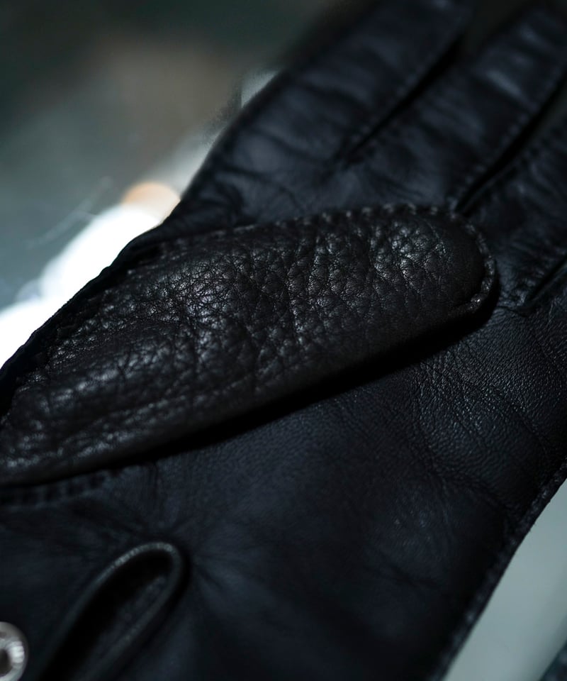 MB ULTIMATE FABRIC パーマネントレザーグローブ/ディアスキンカシミア