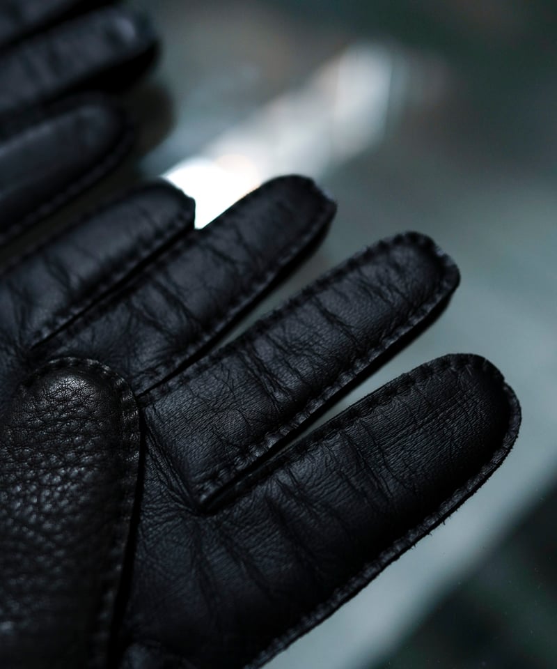 MB ULTIMATE FABRIC パーマネントレザーグローブ/ディアスキンカシミア