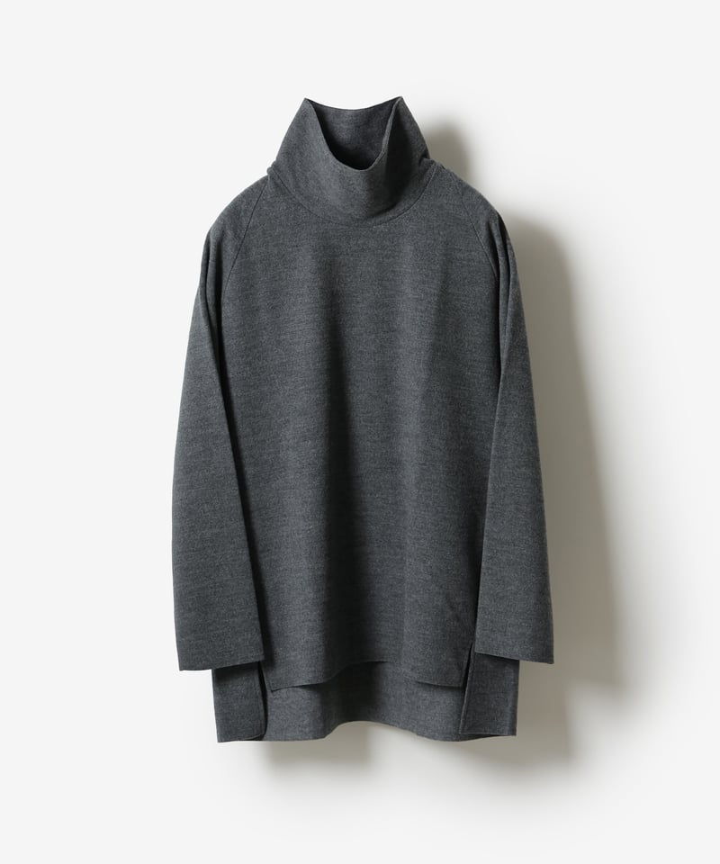 MB ハイエンド尾州ウール カットオフプルオーバーオフタートルネック