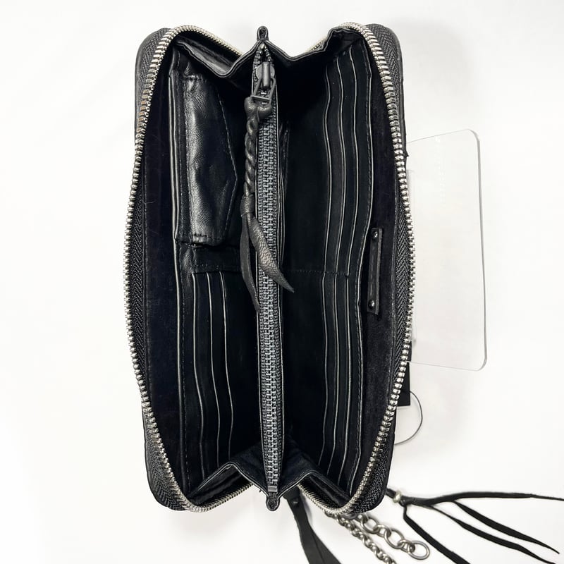 KMRii ・ケムリ・WR-CDL-03 ・Black・クロコウォレット | MEGA