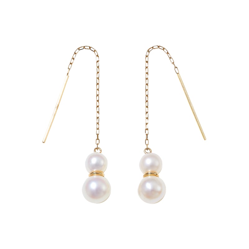 K10YG 淡水パール アメリカンピアス 921018060300 | VERITEOnlin