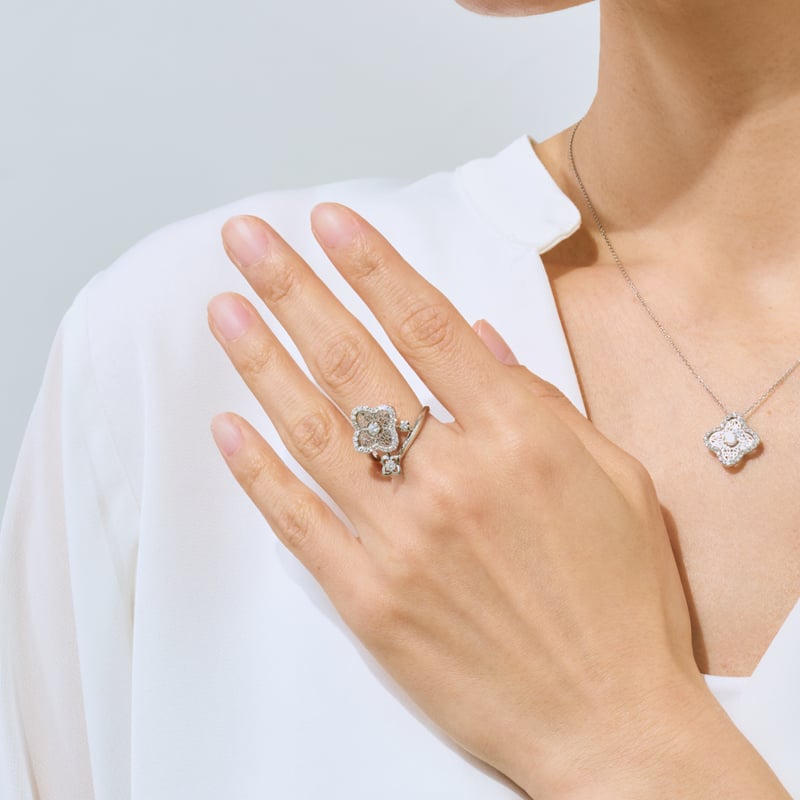 PT900 / 950 H&C ダイヤモンド リング 102708010136 | VERIT