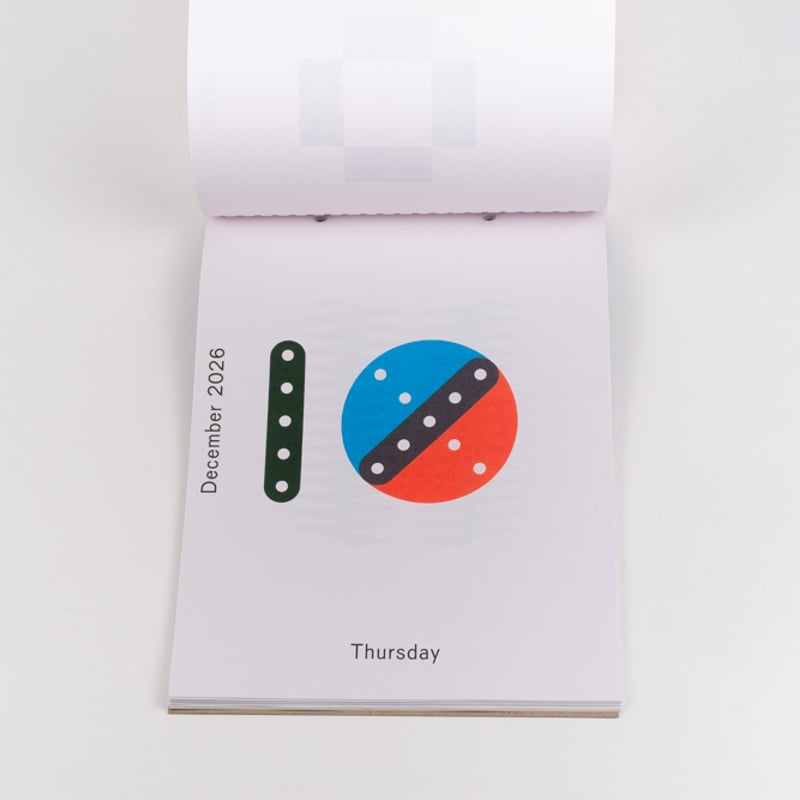 Karel Martens - Calendar 2026 / Every day is a