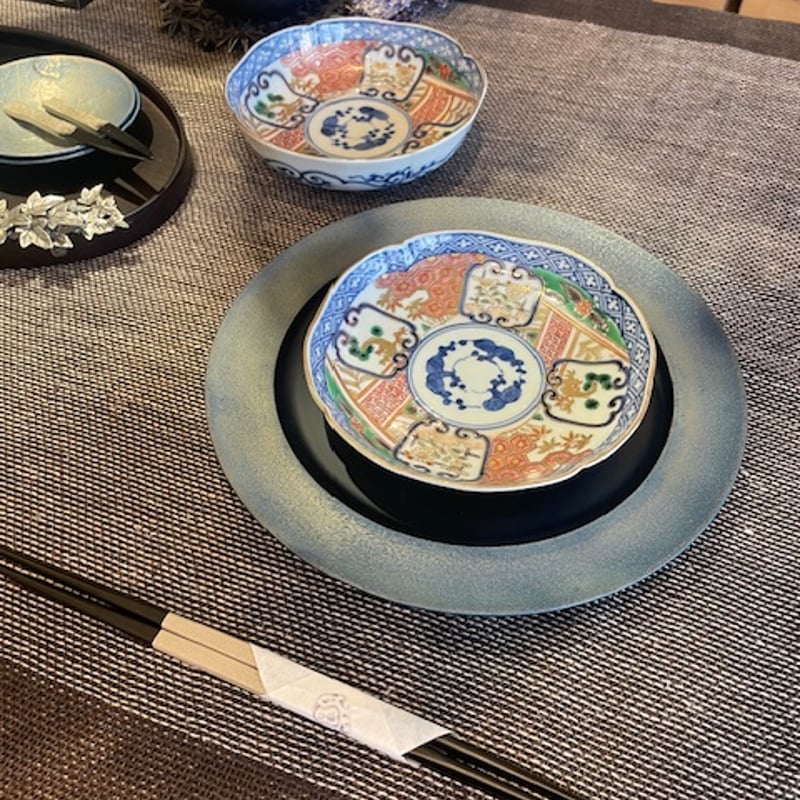 骨董 古伊万里（江戸後期～明治） 輪花なます皿 | FURACOCO