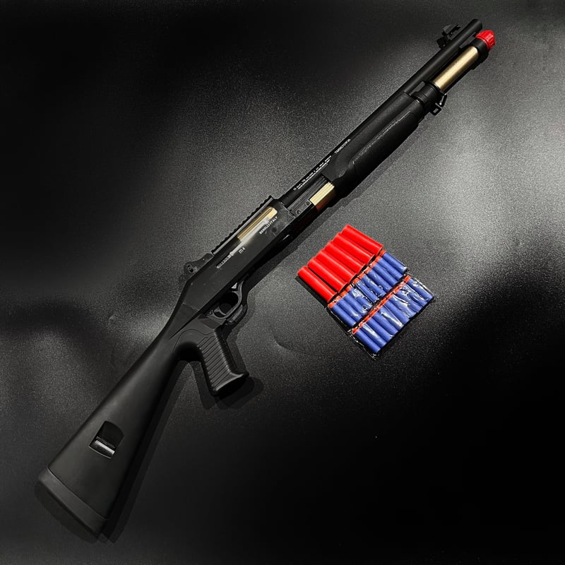 UDL・XM1014・固定ストック版】スポンジダーツ・単発式ポンプ