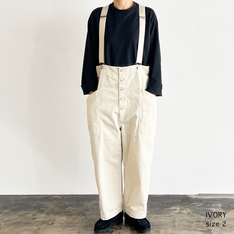 SUSPENDER GARDEN PANTS CHINO チノ サスペンダーガーデンパンツ