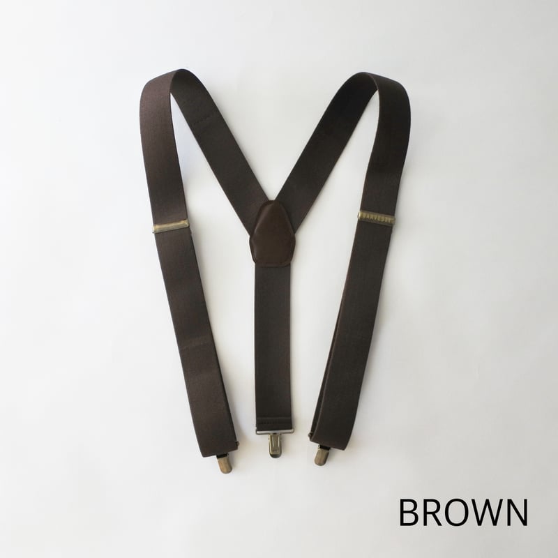 SUSPENDERS （サスペンダー） A92001 | HARVESTY