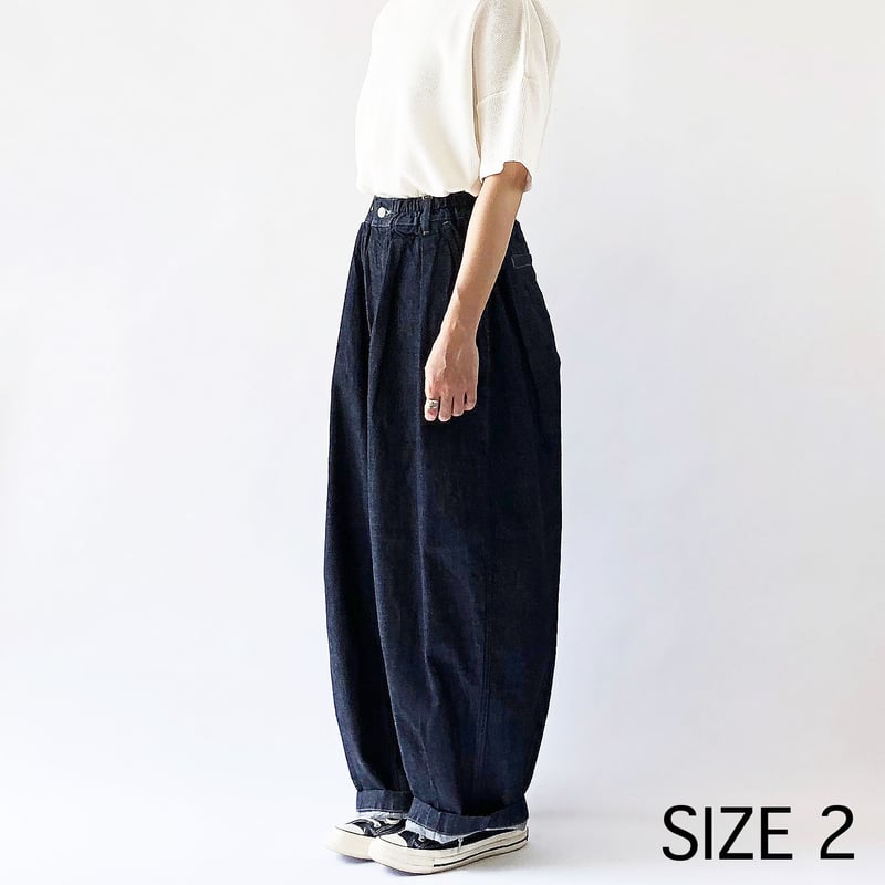 DENIM CIRCUS PANTS デニムサーカスパンツ / ワンウォッシュデニム A118