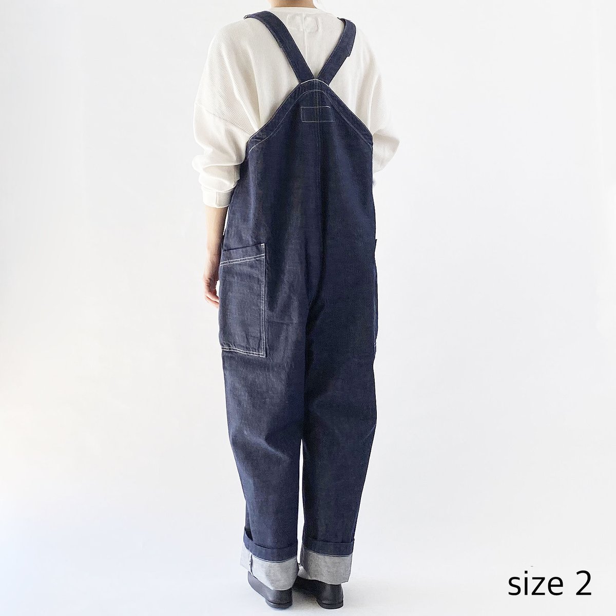 DENIM OVERALLS デニム オーバーオール A12007 | HARVESTY