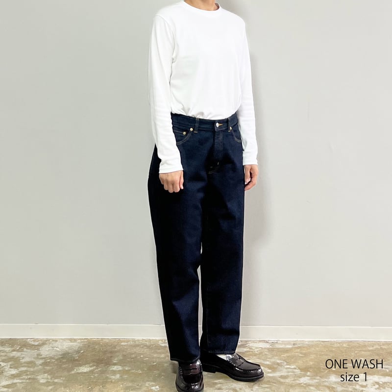 BIG DENIM PANTS ビッグデニムパンツ A12301 | HARVESTY