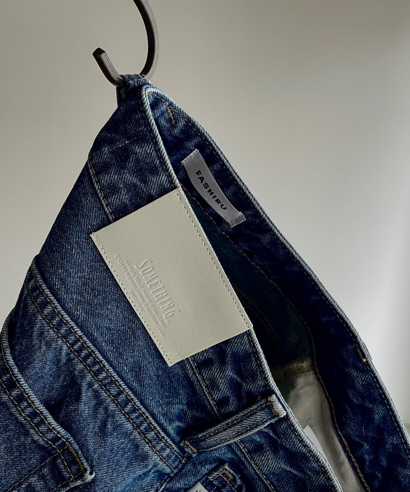 FASHIRU × SOMETHING］baggy fit Jeans(Japan made