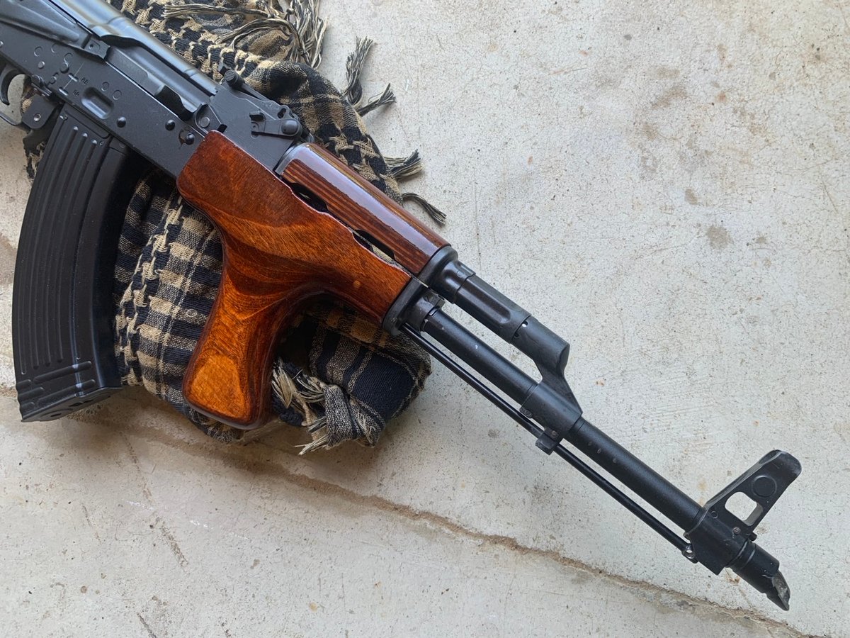 受注 東京マルイ GBB AKM用AIMSタイプウッドハンドガード製作 | aohate