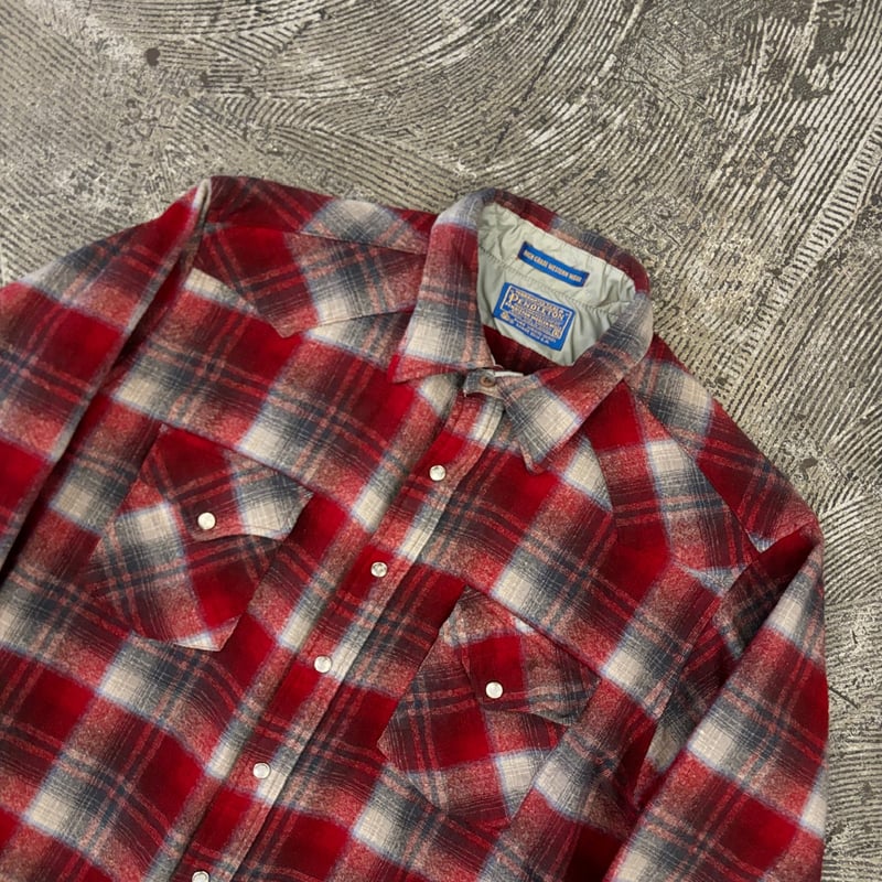 70s Pendleton Wool Western Shirt 
