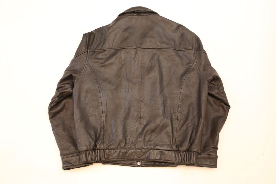 HATHAWAY Black Leather Jacket | Strato