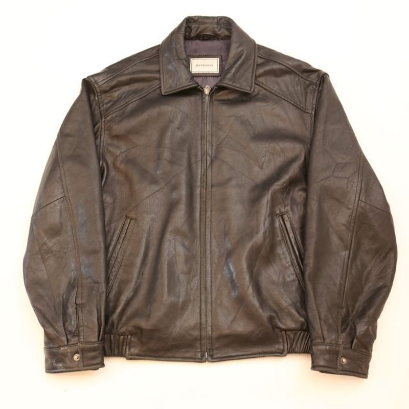 HATHAWAY Black Leather Jacket | Strato