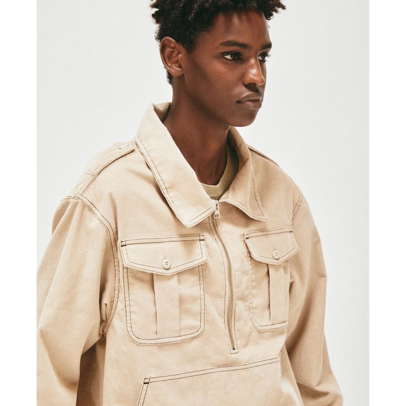COMFORTABLE REASON「Corduroy P.O. Shirts Jacket」