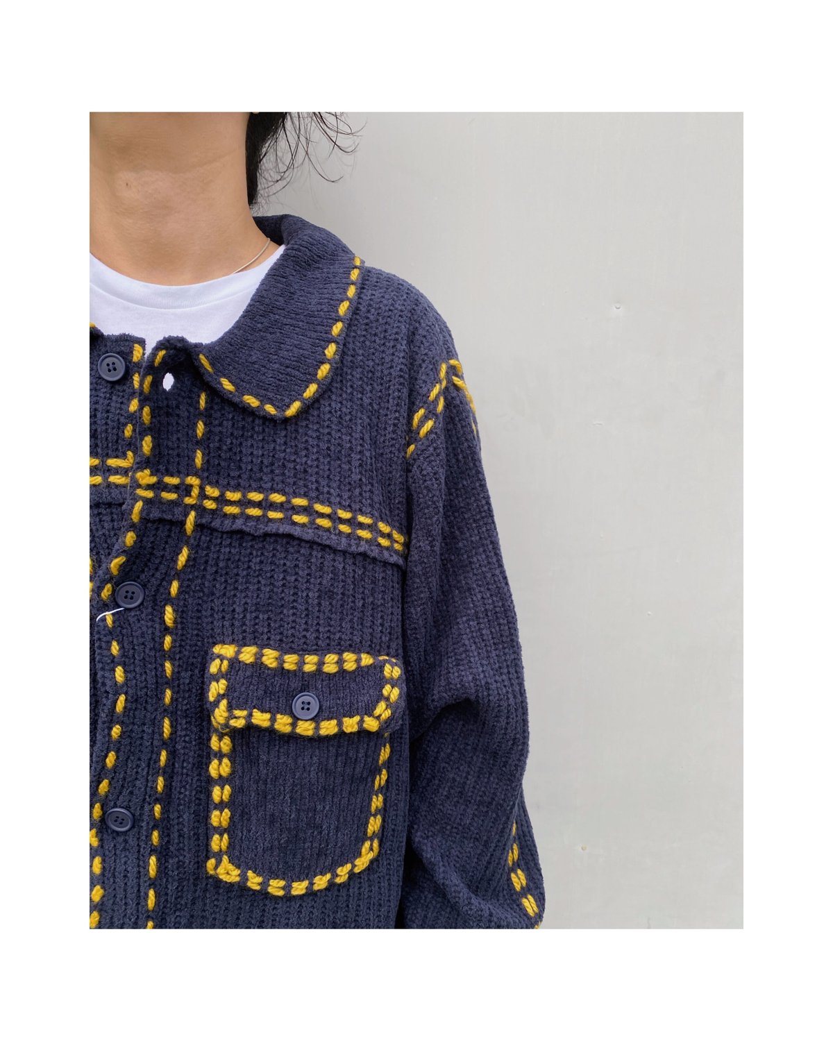 PHINGERIN「PG1 KNIT」 navy. | gouter le cabinet