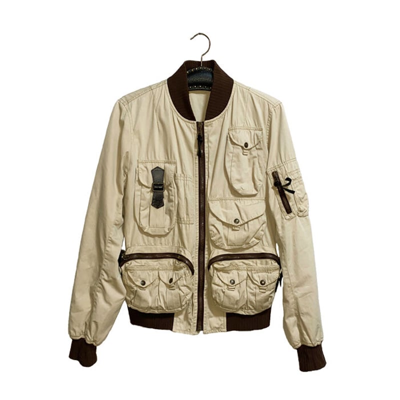 USED】DOLCE & GABBANA 2003SS PARACHUTE JACKET |