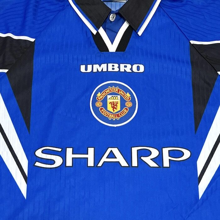 USED】UMBRO MANCHESTER UNITED 96-97 3rd UNIFORM